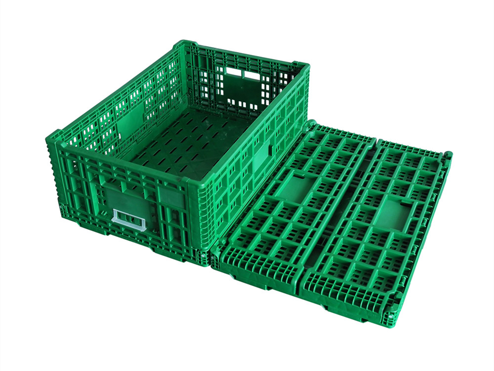 正基折叠筐水果蔬菜塑料筐ZJKN604022W-3