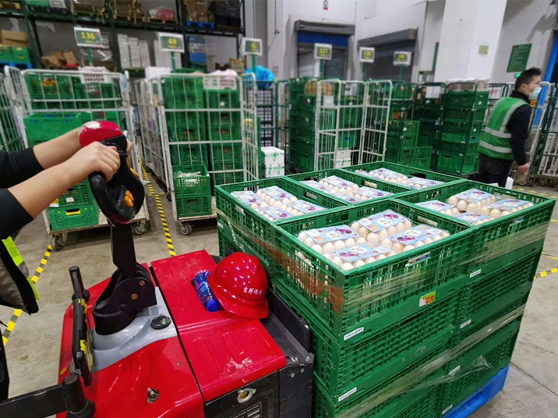 塑料折叠周转筐