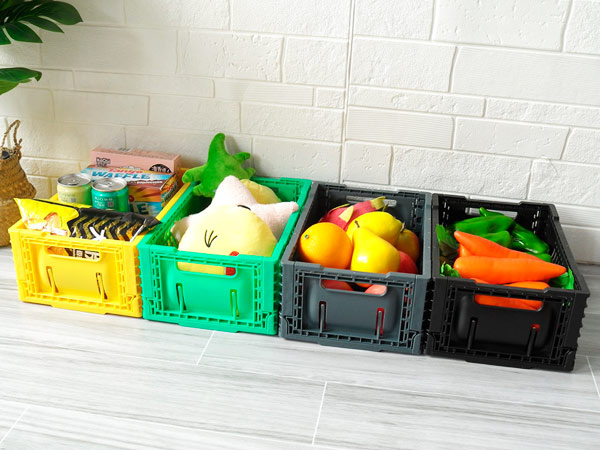 东兴超市果蔬折叠筐合作安全！