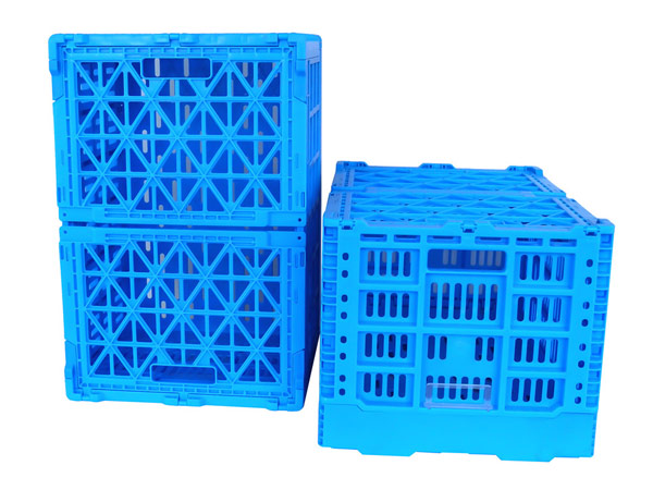 能兴电子塑料折叠筐使用案例！